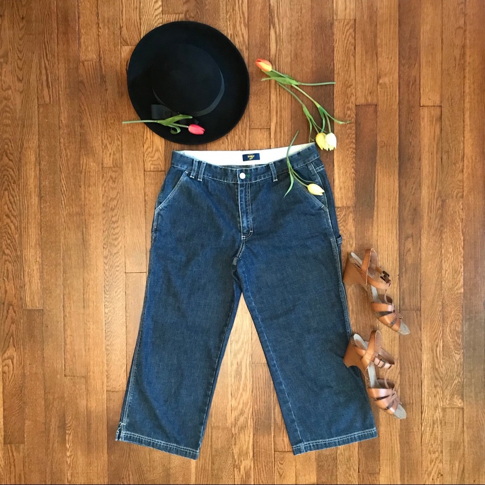 Sz 10 OshKosh B’Gosh Denim Capris 1004